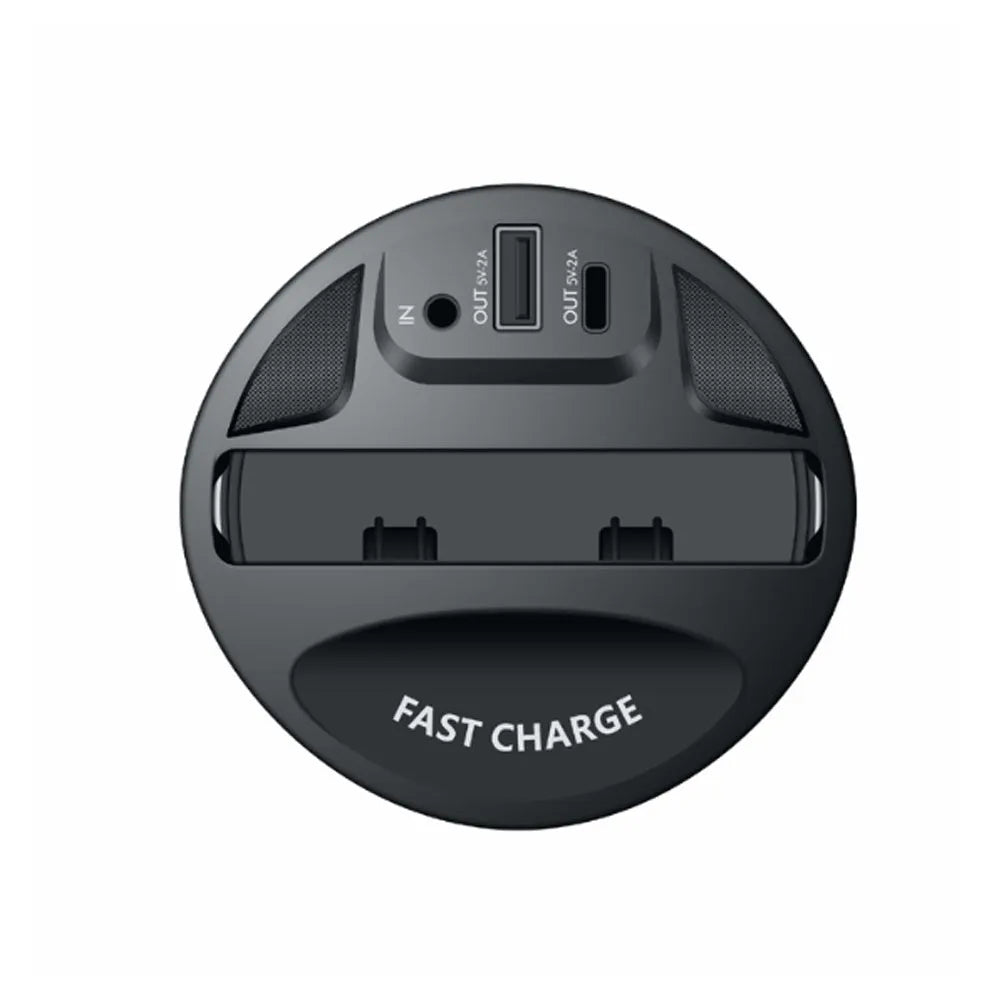 Black car two-in-one wireless charger model X8