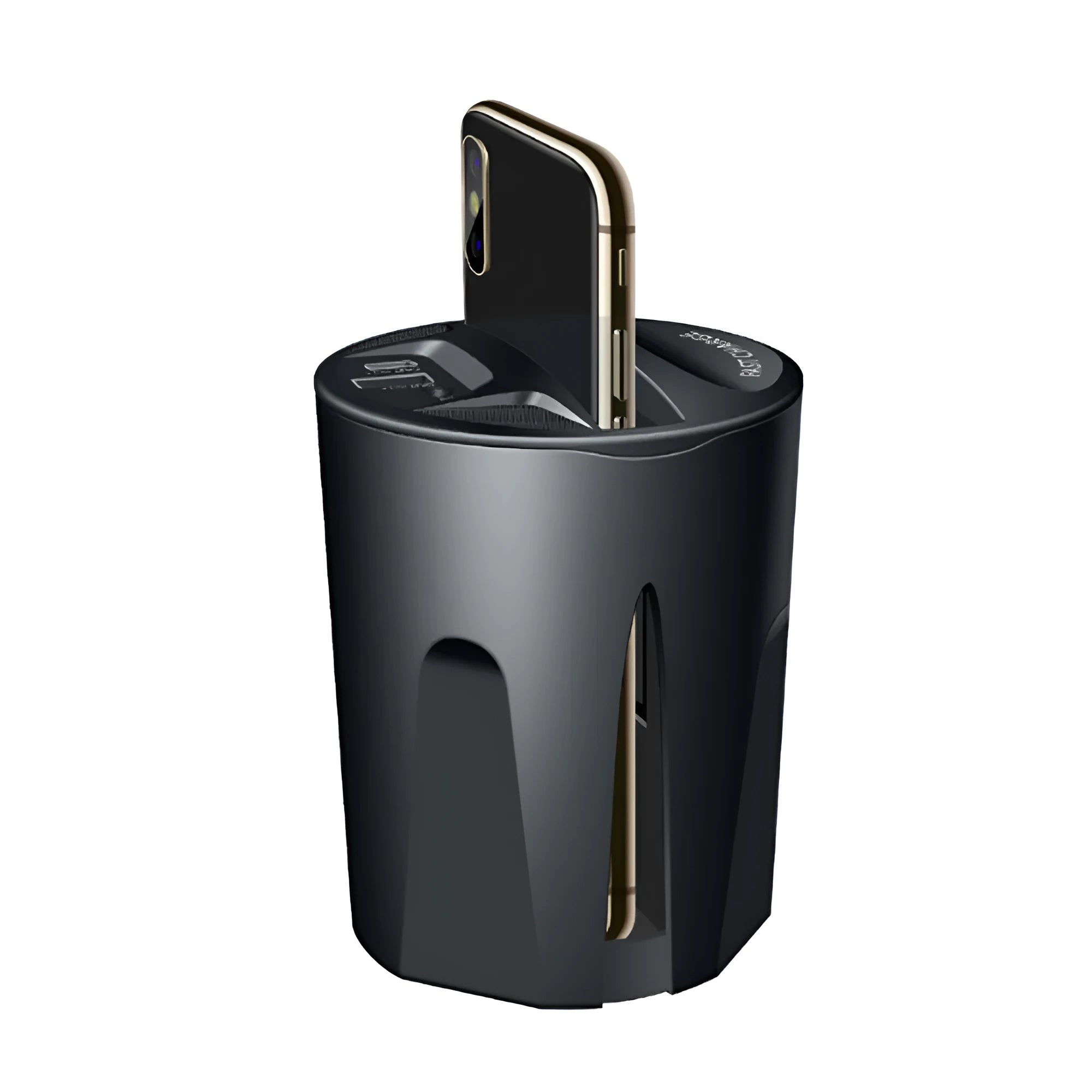Black car two-in-one wireless charger model X8