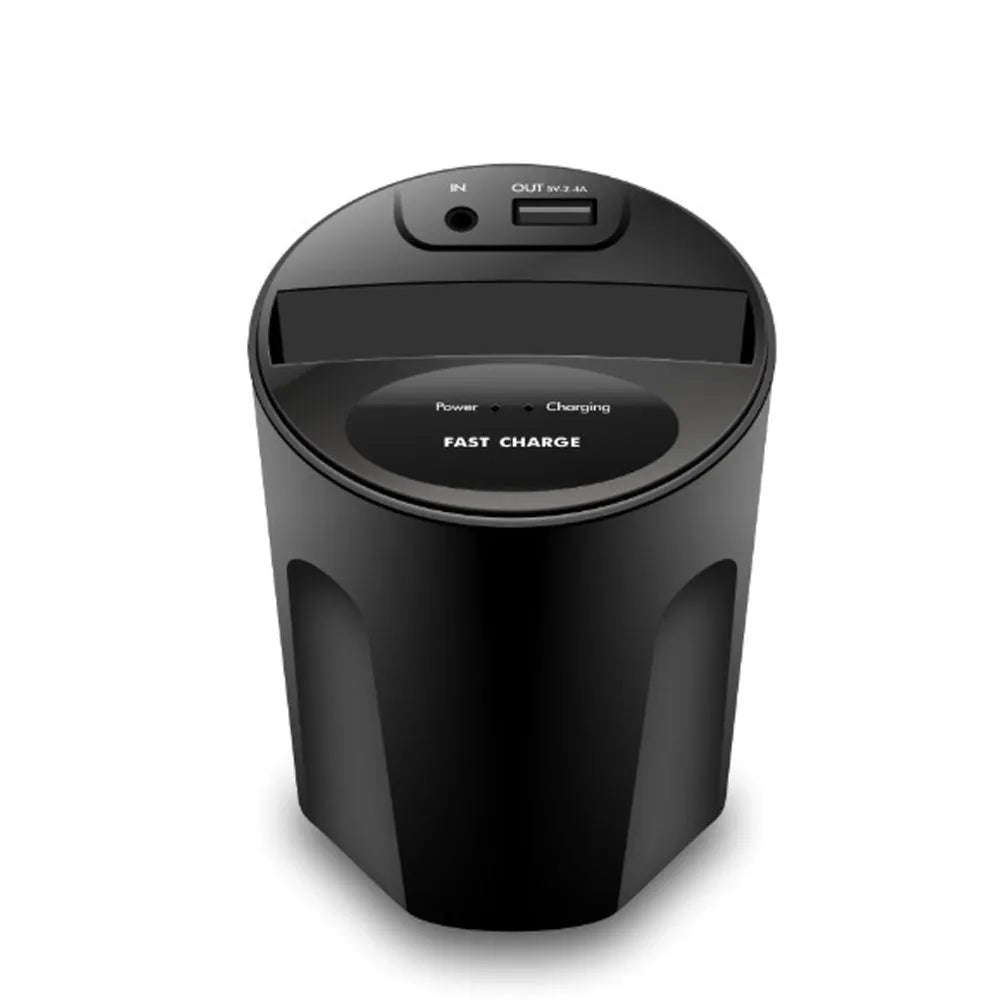 Black car two-in-one wireless charger model X8
