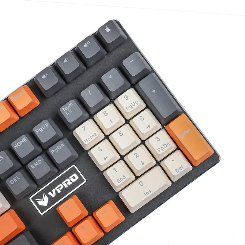 109-key PBT double colour dip dyed OEM height mechanical keyboard keycap set in selected style