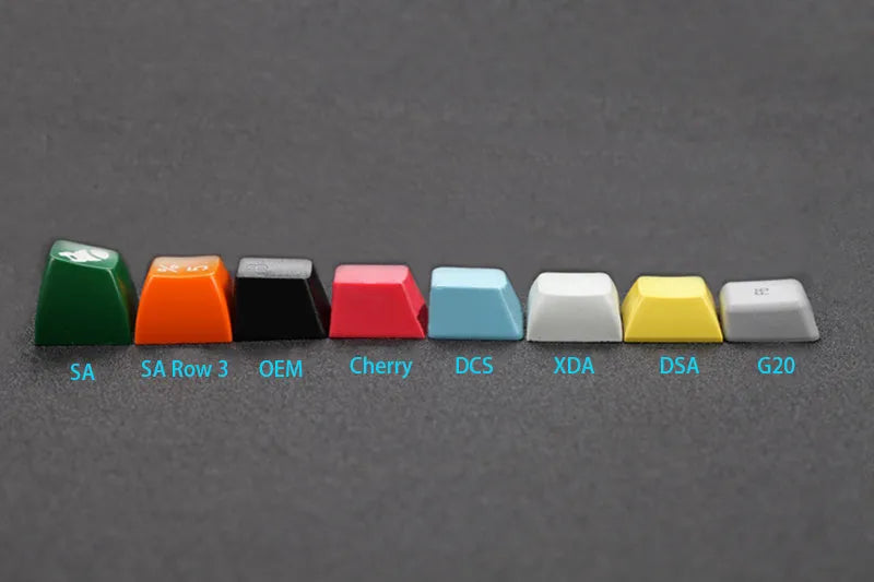 109-key PBT double colour dip dyed OEM height mechanical keyboard keycap set in selected style