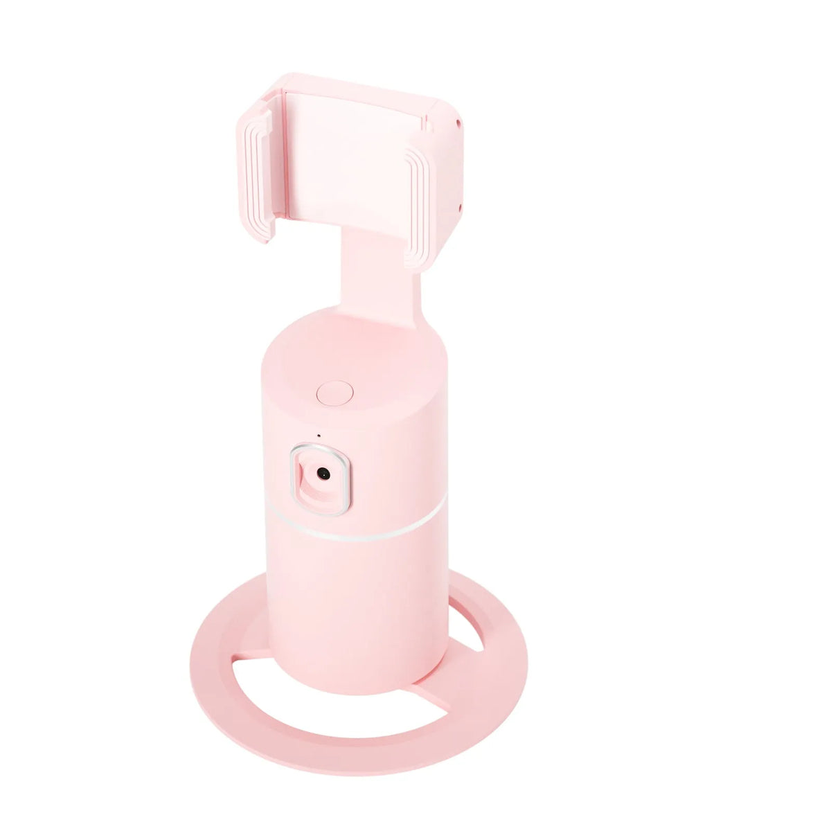 Smart tracking gimbal stabilizer for mobile phones with 360-degree rotation in black, pink or white colour