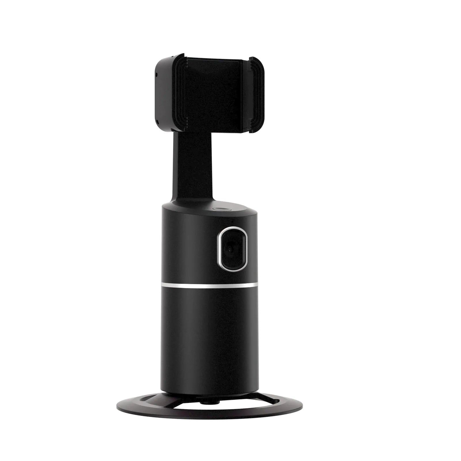 Smart tracking gimbal stabilizer for mobile phones with 360-degree rotation in black, pink or white colour