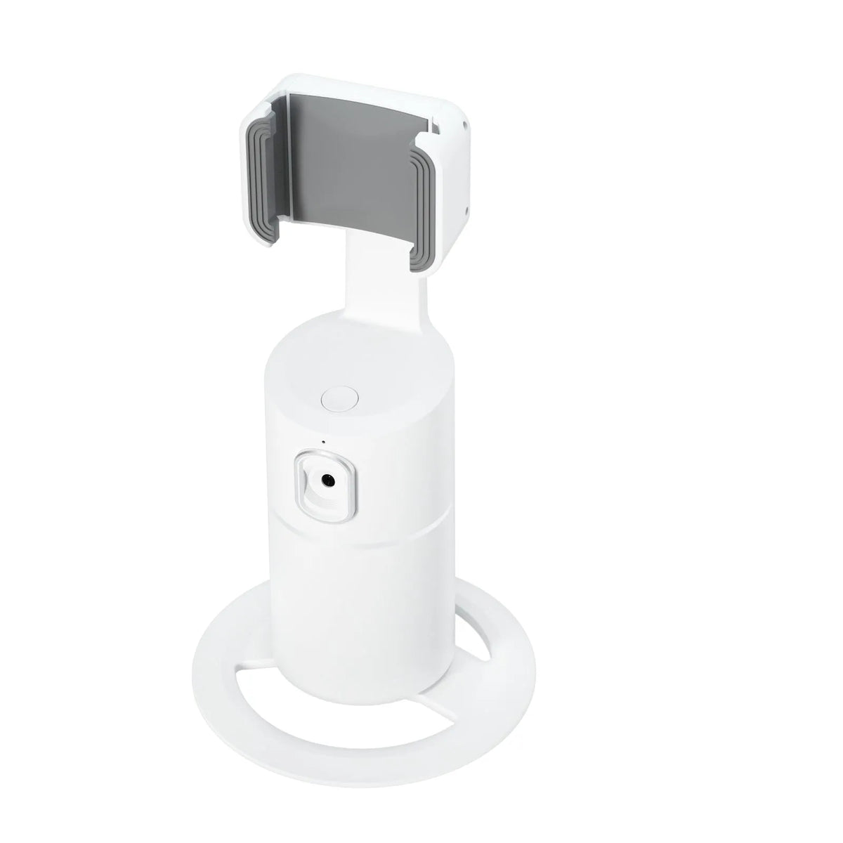 Smart tracking gimbal stabilizer for mobile phones with 360-degree rotation in black, pink or white colour
