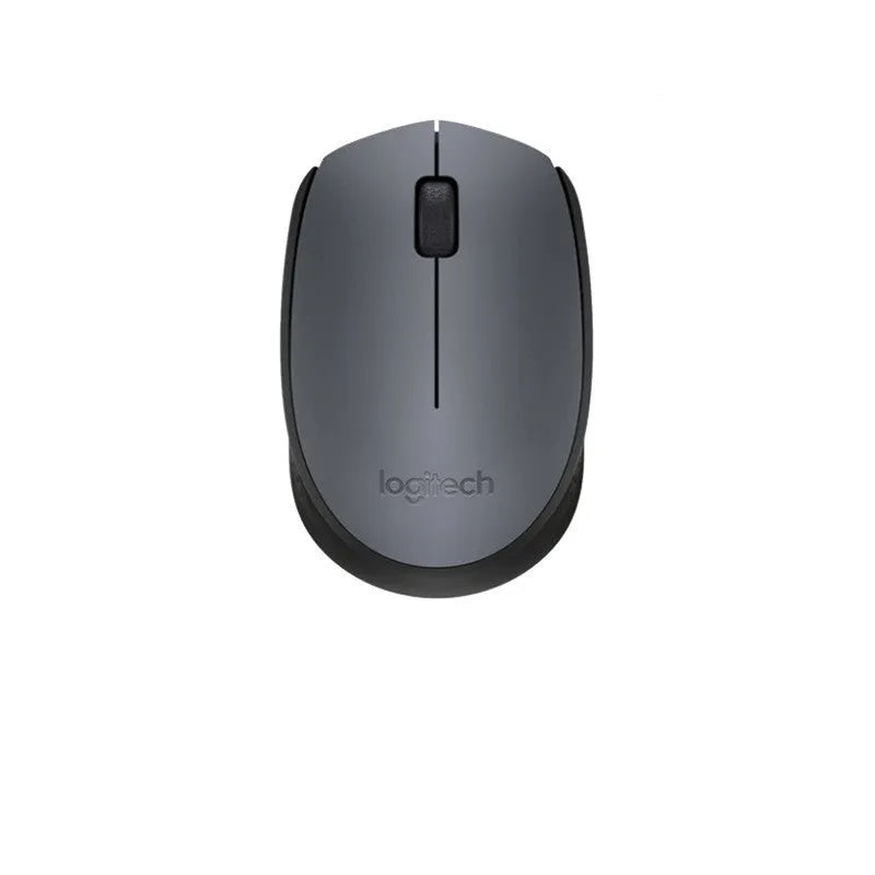Small portable wireless mouse in red, 2.4GHz USB receiver, 1000dpi optical sensor
