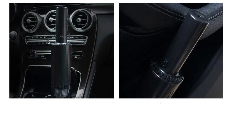 Dual-use car vacuum cleaner, black or white, 120W, 0.4kg, wired and wireless options