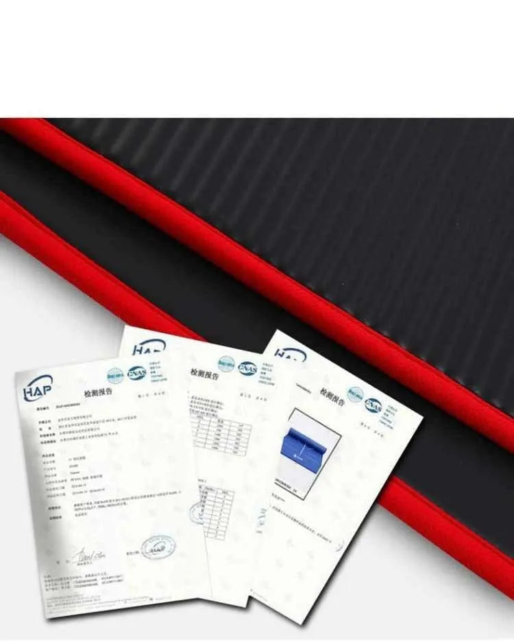 10mm thick black NBR yoga mat, 60 x 181 cm, for fitness and body workouts