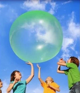 Jumbo inflatable bouncy balls in various vibrant colors for indoor and outdoor fun