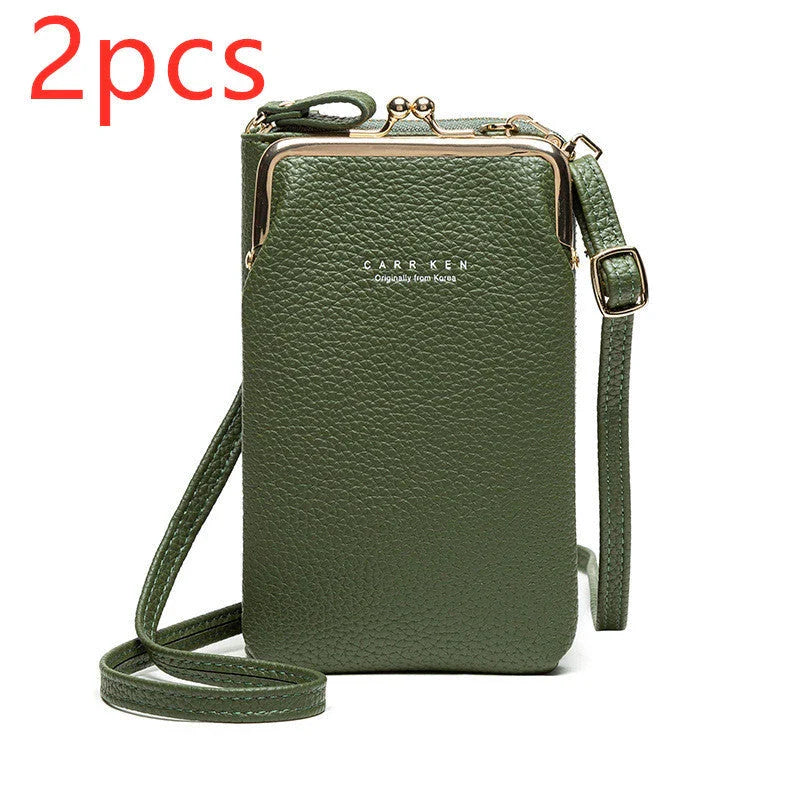 Stylish lychee pattern shoulder bag made of premium PU leather with secure zipper closure and internal organization compartments