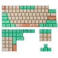 Mint Toffee green DSA profile ball cap PBT keycaps for XDA104 mechanical keyboard layout