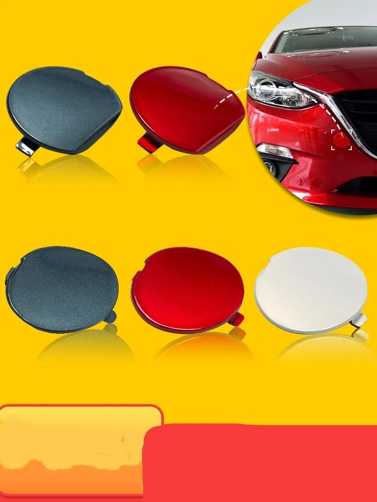 Mazda 3 Angkesaila rear bumper trailer cover 2014-2019 sedan Soul Red colour direct replacement part