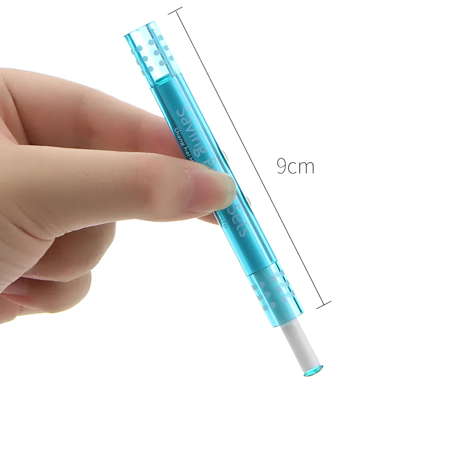 Pencil extender extension rod measuring 9cm length with 0.7mm caliber for standard pencil sizes
