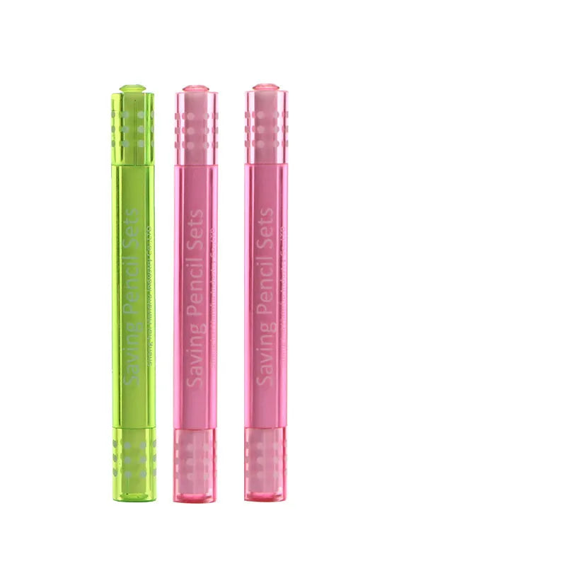 Pencil extender extension rod measuring 9cm length with 0.7mm caliber for standard pencil sizes