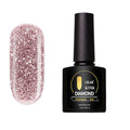 Platinum nail polish glue 7.5ml for nail salon use, soft shiny texture, colours C1 to C5