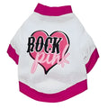 Cotton pet T-shirt in four size options for dogs and cats