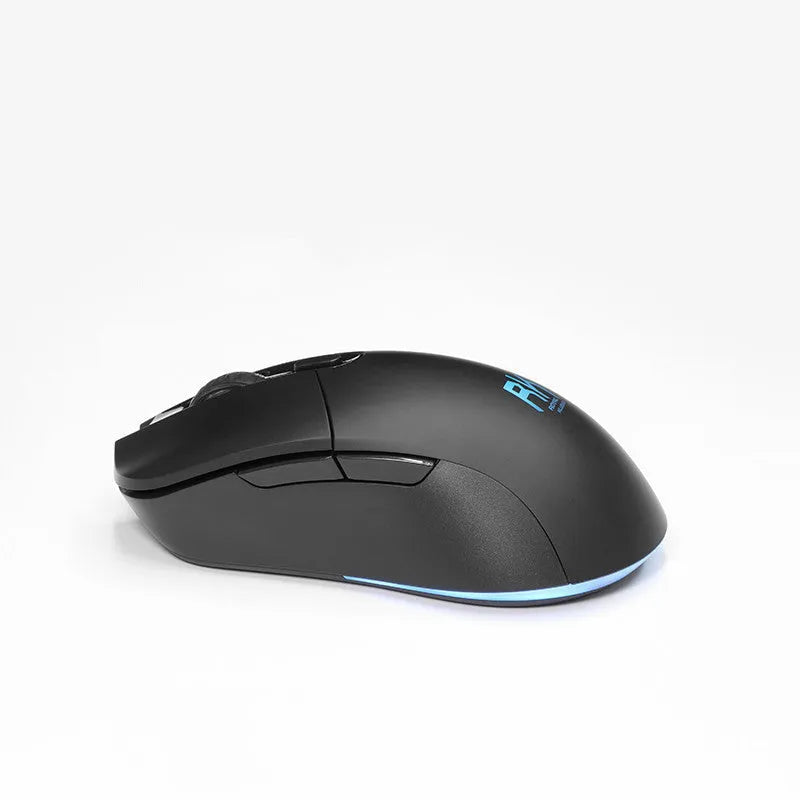 RK526 wireless mechanical keyboard and optical mouse set in blue, brown, or red.