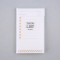PP Frosted Notebook in yellow, green, and purple colour options showing 13x8cm size with tearable pages
