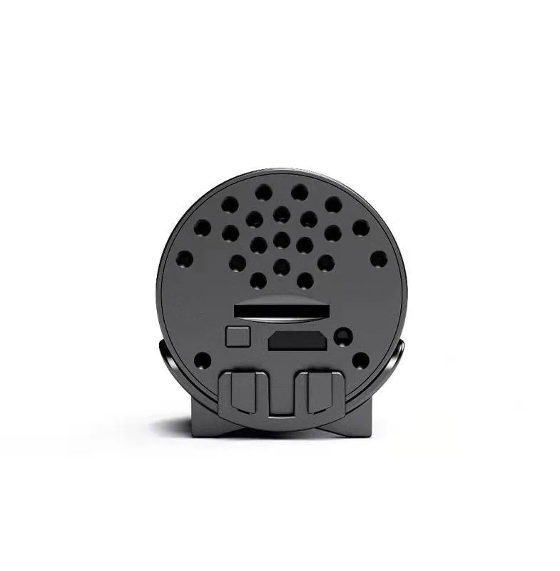 Black wireless WiFi mini camera, 1080P, 160° wide angle, night vision, 1 inch, plastic
