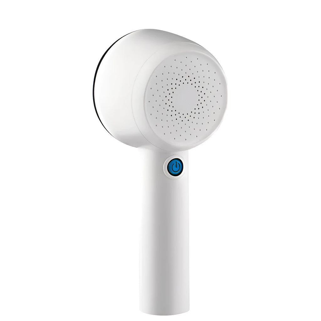 White rechargeable fabric shaver for clothing pilling removal on jerseys