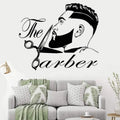Black PVC flat waterproof wall sticker with people pattern for living room, 45x36cm and 56x68cm sizes