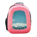 Pet capsule backpack for cats and dogs under 12kg, 35x24x40cm, in yellow, red, pink or black