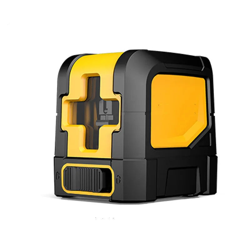 Laser level gauge 635nm red or green beam 65.4 x 75 x 76mm for wall sticking and ground line casting