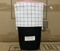 Canvas pencil bag with round Korean-style design in cartoon pattern colours