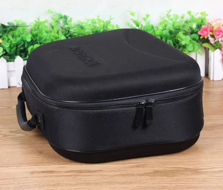 EVA black multifunctional hairdressing kit bag, 32 x 14 x 27 cm, for hair stylist tools including dryer, scissors and clippers