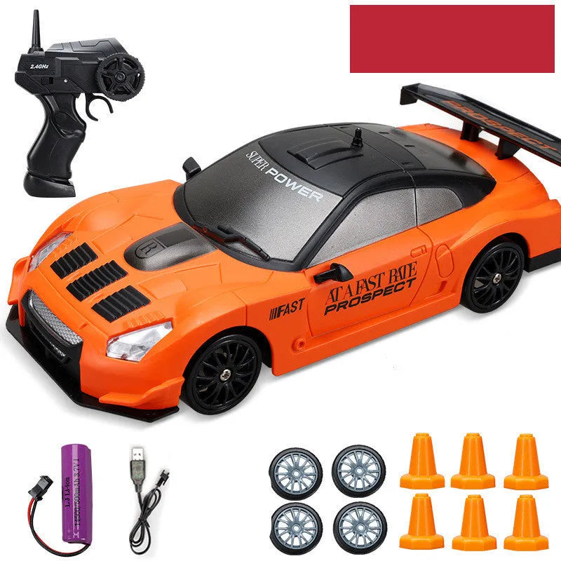 Huangbo 4WD remote control drift car in various colours with wireless controller