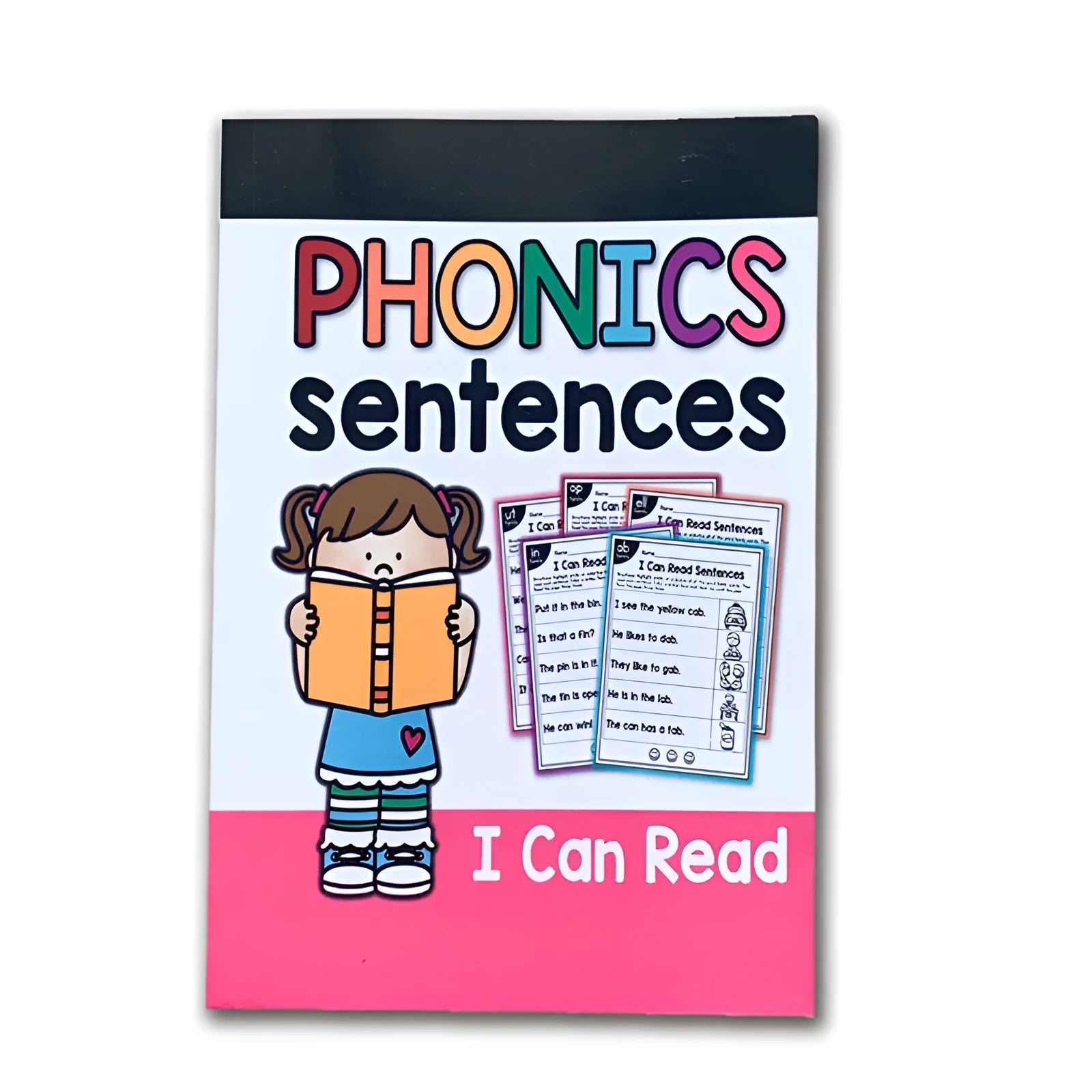 Phonics reading worksheet for children aged 6+ measuring 21cm by 14cm