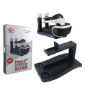 Black PS4 VR controller charging dock station for PlayStation Move and DualShock gamepads