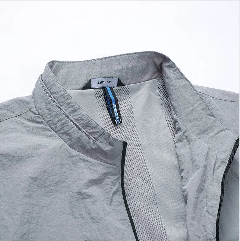 Kentino men's lightweight summer shirt in polyester fabric for sun protection