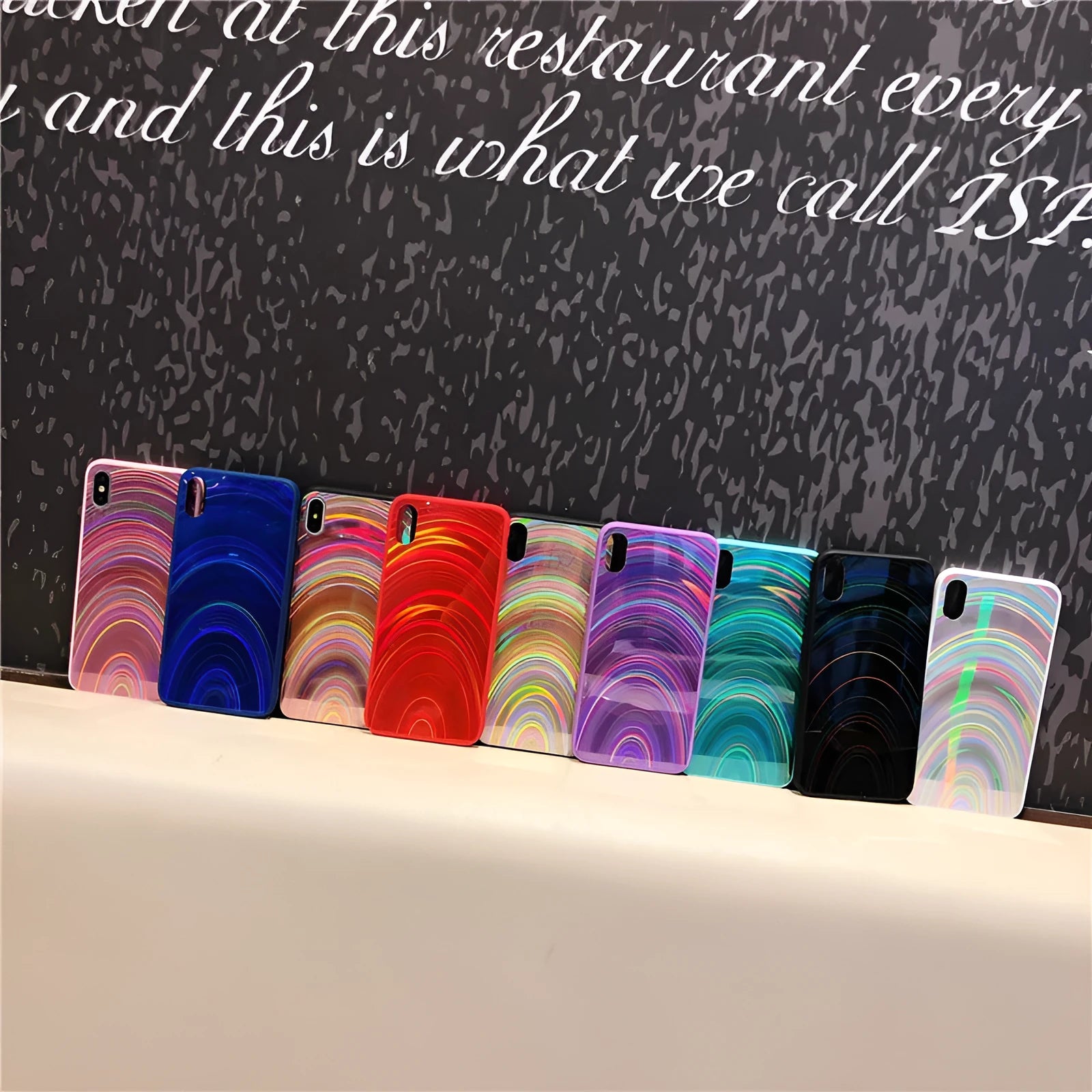 Marble pattern shockproof silicone phone case for Samsung Galaxy in seven colour options
