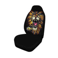 Universal car seat cover fabric cushion in single-sided mesh cloth with 3mm sponge padding, size 51x132cm, includes hooks for installation on most car seats