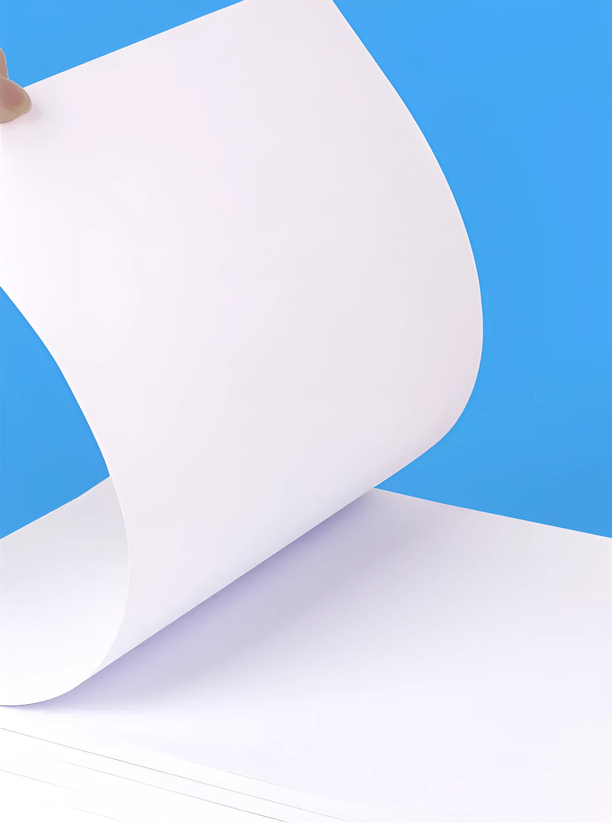 Single pack of A4 70g white copy paper with 500 sheets for office printing