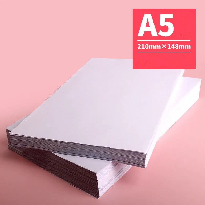 Single pack of A4 70g white copy paper with 500 sheets for office printing