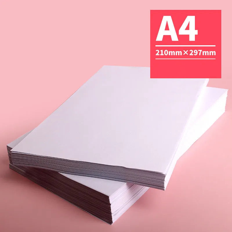 Single pack of A4 70g white copy paper with 500 sheets for office printing