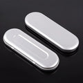 Rectangular frosted iron tinplate box for pen and pencil storage