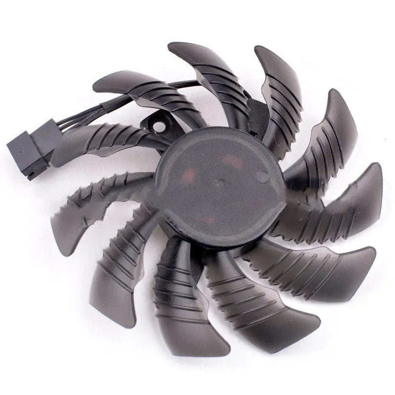Anchaopu T128010su 12V 0.35A grey DC fan for graphics cooling and heat dissipation