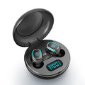 Private mode Bluetooth TWS earbuds in white, black or red colours with earplug design