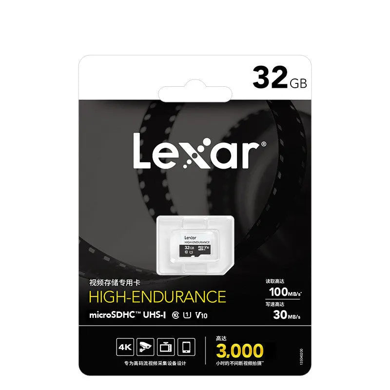 TF micro-SD memory card in black and white, 32GB 64GB 128GB, for driving recorder and surveillance camera