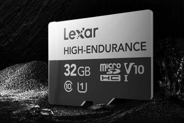 TF micro-SD memory card in black and white, 32GB 64GB 128GB, for driving recorder and surveillance camera