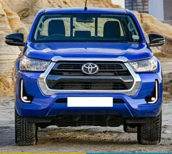 Toyota Hilux 20-21 LED daytime running light DRL fog light in yellow colour direct fit