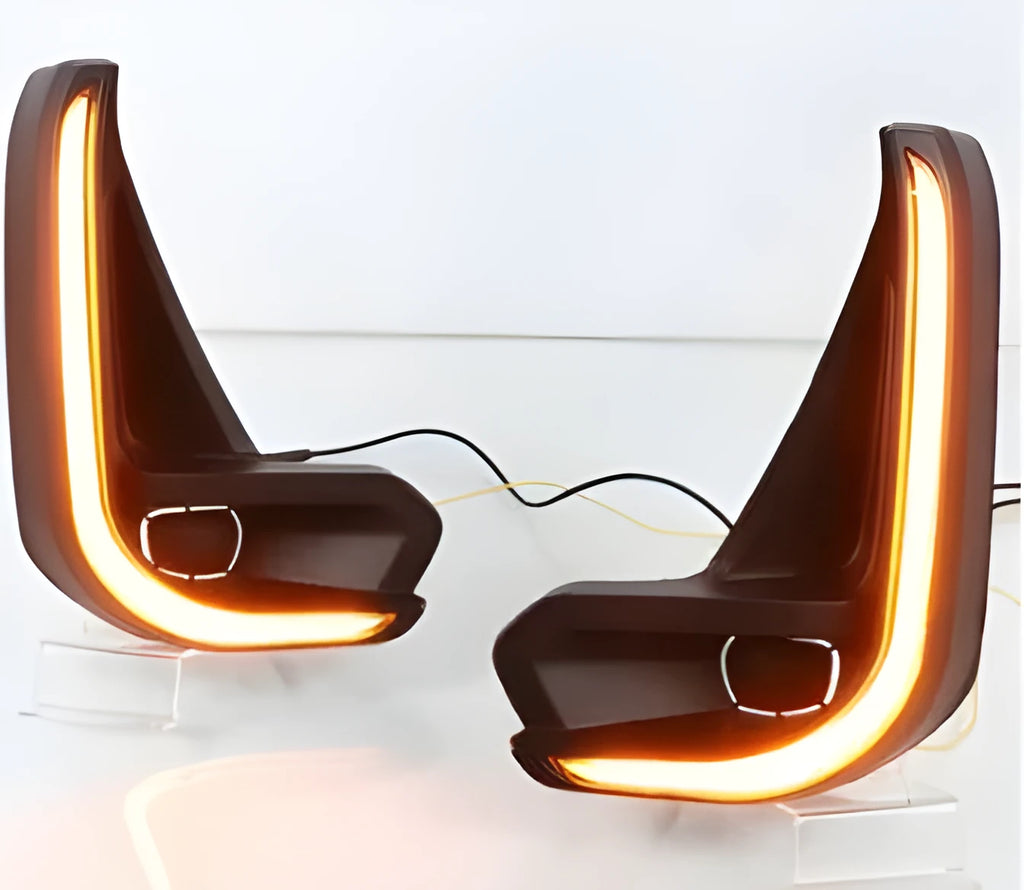 Toyota Hilux 20-21 LED daytime running light DRL fog light in yellow colour direct fit