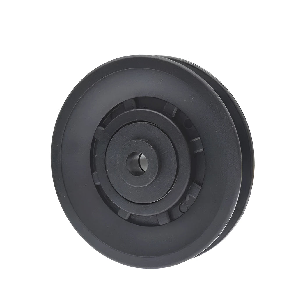 Stainless steel fitness pulley with U-shape guide, 10mm and 15mm inner hole options, movable type