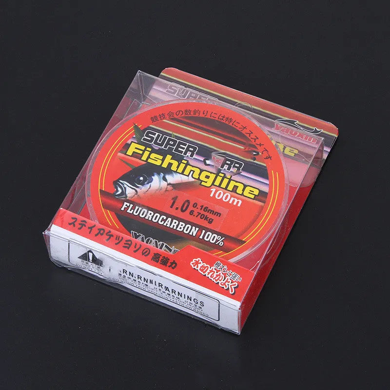 Nylon fishing line high-horsepower 200m transparent spool for sea rod fishing