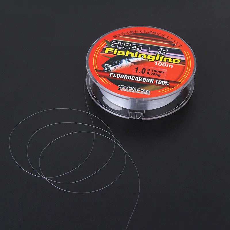 Nylon fishing line high-horsepower 200m transparent spool for sea rod fishing
