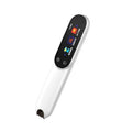 Pearl white smart scanning pen with 16GB storage and WiFi for English textbook translation