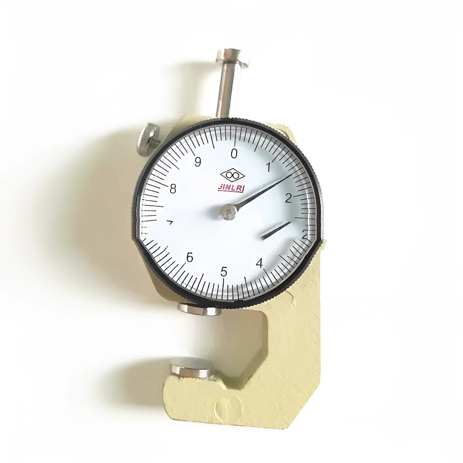 Digital thickness gauge for measuring steel tube coating films with 0-10mm and 0-20mm range capability