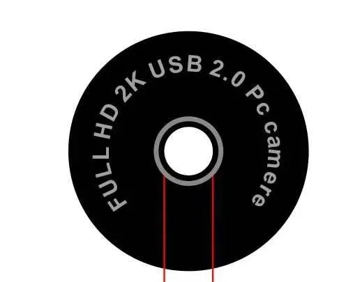 Black USB computer webcam with built-in fill light and microphone for 1080p HD video calls.